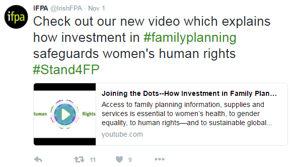 [Image: Joining the dots – using social media and digital advertising to promote investment in family planning]